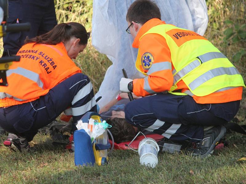 Trénink ISZ na Dopravním učilišti Čáslav