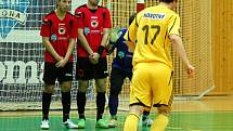 19. kolo Chance futsal ligy: Benago Zruč - Nejzbach Vysoké Mýto 7:6, 7. března 2012.