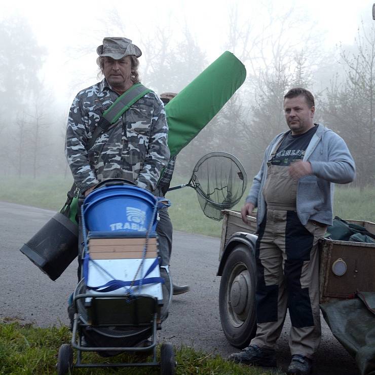 U Nového rybníka ve Zbraslavicích se konaly rybářské závody.