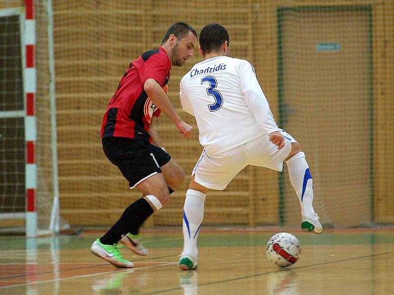 13. kolo Jetbull futsal ligy: Benago Zruč - Tango Brno, 4. prosince 2010.