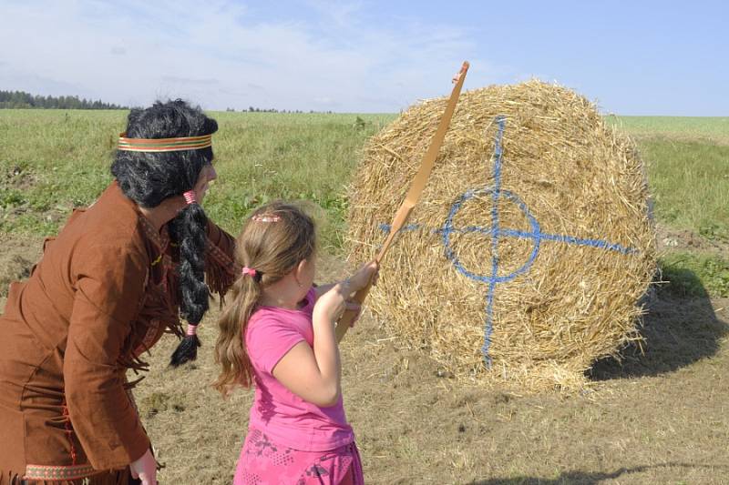 Děti si užily Pohádkové putování v Bohdanči. 