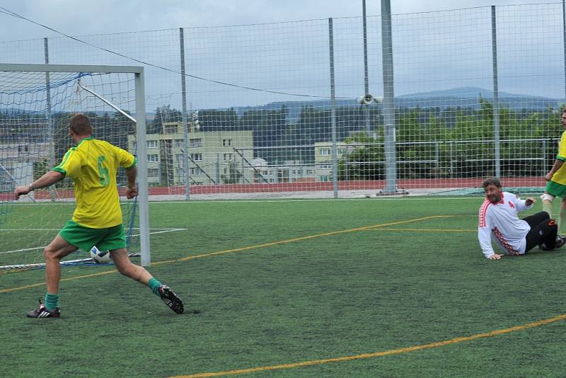 Fotbalisté na Ortéza cupu často nahradili rychlost odhodláním a bojovnosti. 