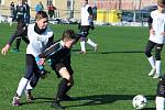 Zimní fotbalová příprava ligových mladších žáků U13: FC Slovan Havlíčkův Brod - FK Čáslav 1:9.