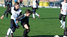 Zimní fotbalová příprava ligových mladších žáků U13: FC Slovan Havlíčkův Brod - FK Čáslav 1:9.