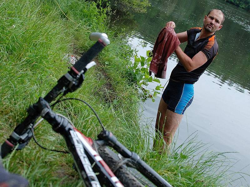 Kutnohorský triatlon Welas Exterra, 19. června 2010.