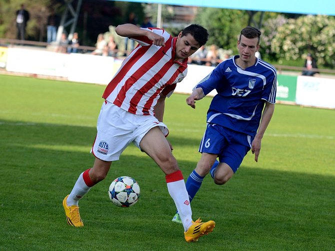 Kutná Hora porazila Letohrad 1:0, 17. května 2015.