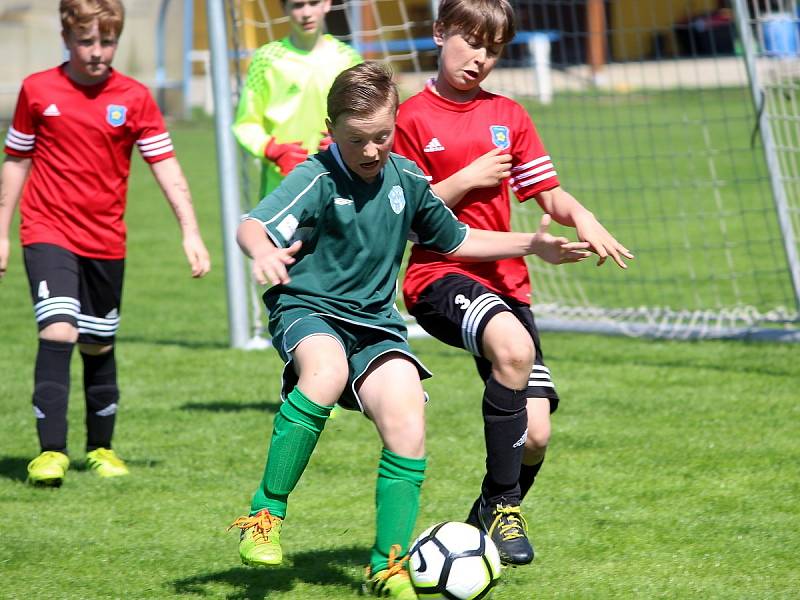 Fotbalový mistrovský turnaj starších přípravek ve Vrdech: FK Čáslav – TJ Jiskra Zruč nad Sázavou 10:1.