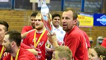 III. zápas finále play off CHANCE futsal ligy: FK ERA-PACK Chrudim - FC Benago Zruč n. S. 7:5 (5:2), 29. května 2016.