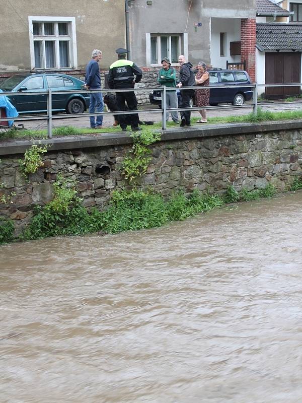 Vrchlice v Kutné Hoře 2. června 2013