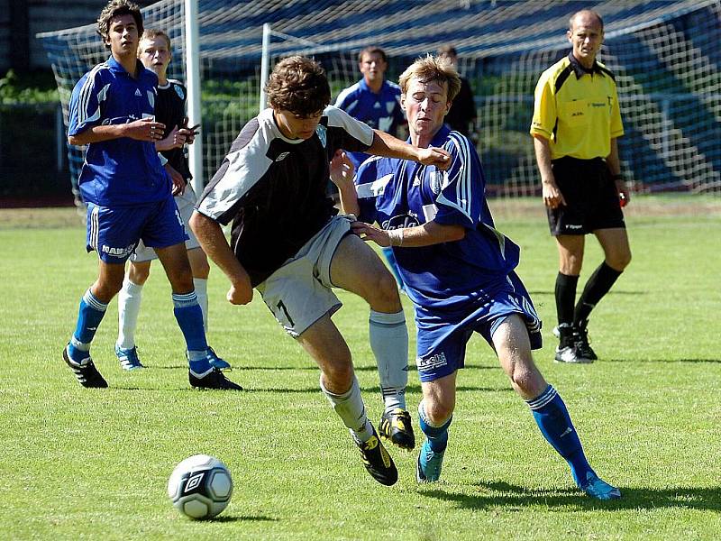 Fotbal: Zenit Čáslav - Dvůr Králové, starší dorost, 21. srpna 2010