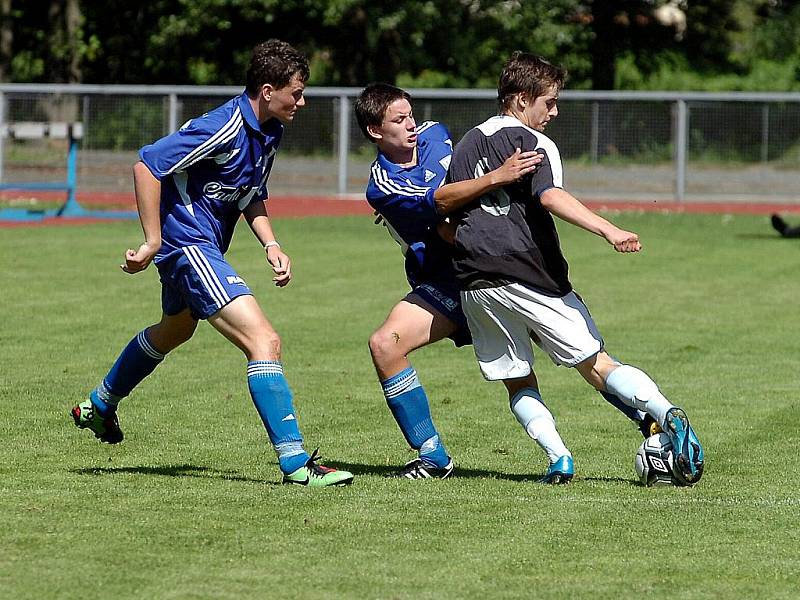 Fotbal: Zenit Čáslav - Dvůr Králové, starší dorost, 21. srpna 2010