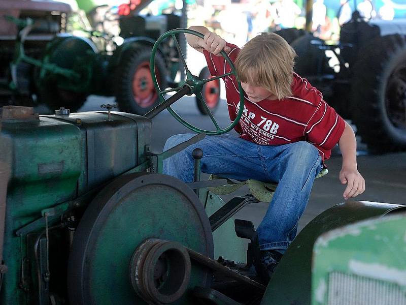 Pradědečkův traktor 2010.