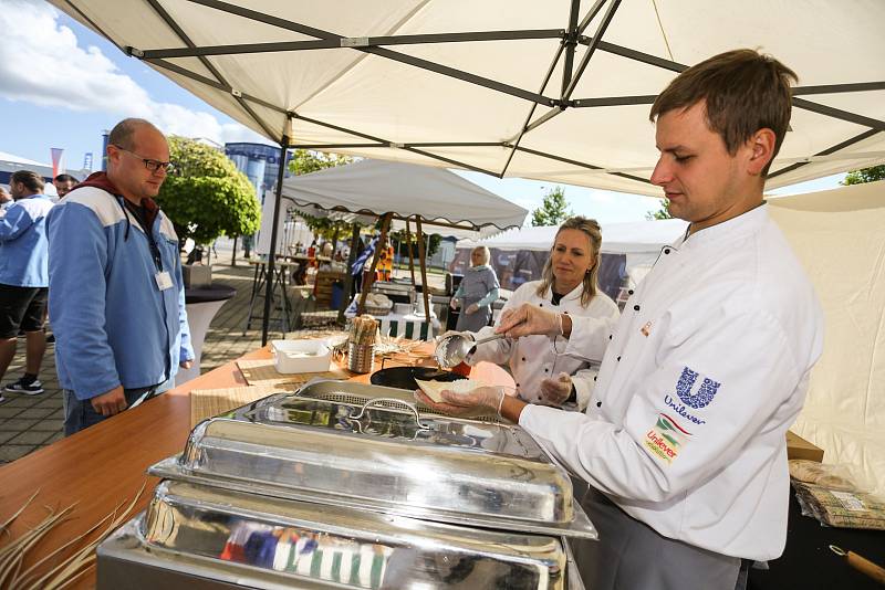 Z festivalu Foxconn Street Food Fest v Kutné Hoře.