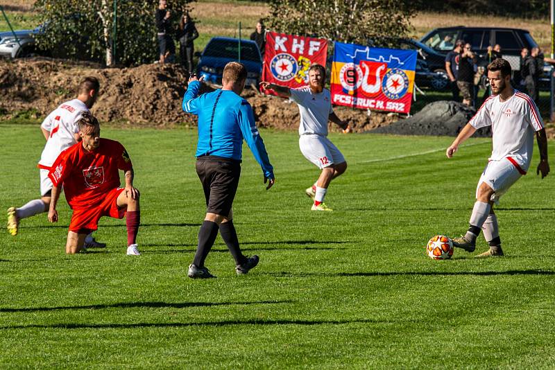 Fotbalová III. třída: TJ Star Tupadly B - TJ Sokol Červené Janovice 1:3 (0:1).
