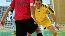 19. kolo Chance futsal ligy: Benago Zruč - Nejzbach Vysoké Mýto 7:6, 7. března 2012.