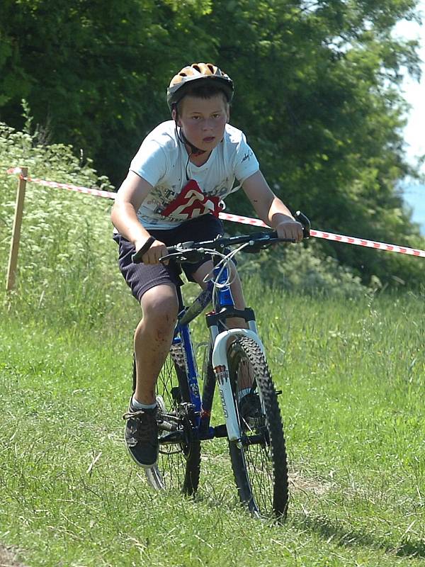 2. den Městských her - cyklistika na Vysoké, 16. června 2012.