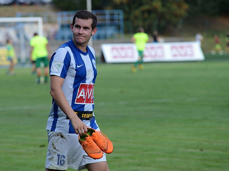 Fotbalisté Čáslavi dotáhli zápas 1. kola Mol Cupu do penaltového rozstřelu, ale v něm Vlašimi podlehli.