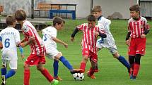 Okresní přebor starších přípravek, sobota 2. září 2017, turnaj ve Vrdech: FK Čáslav B - Sparta Kutná Hora A 2:5.