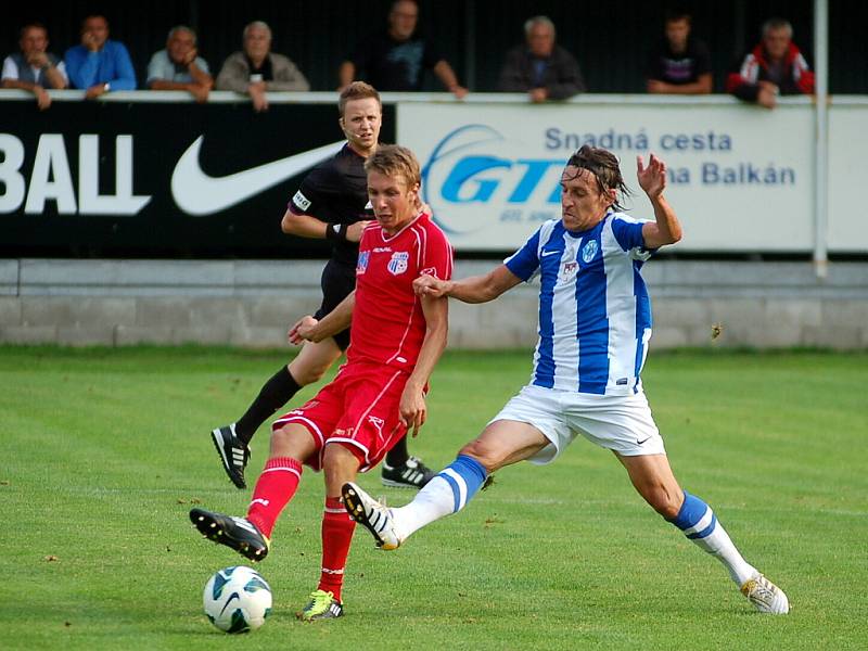 5. kolo II. ligy: Čáslav - Ústí n. L. 1:2, 2. září 2012.