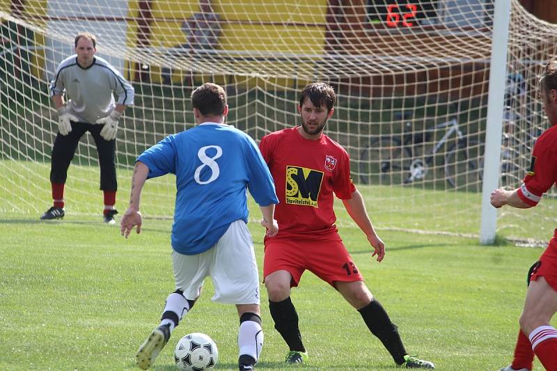 Fotbalový okresní přebor: TJ Sokol Červené Janovice - TJ Slavoj Vrdy 0:7 (0:2).