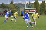 Utkání 7. kola okresního fotbalového přeboru: Zbraslavice - Sázava B 2:3.