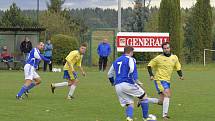 Utkání 7. kola okresního fotbalového přeboru: Zbraslavice - Sázava B 2:3.