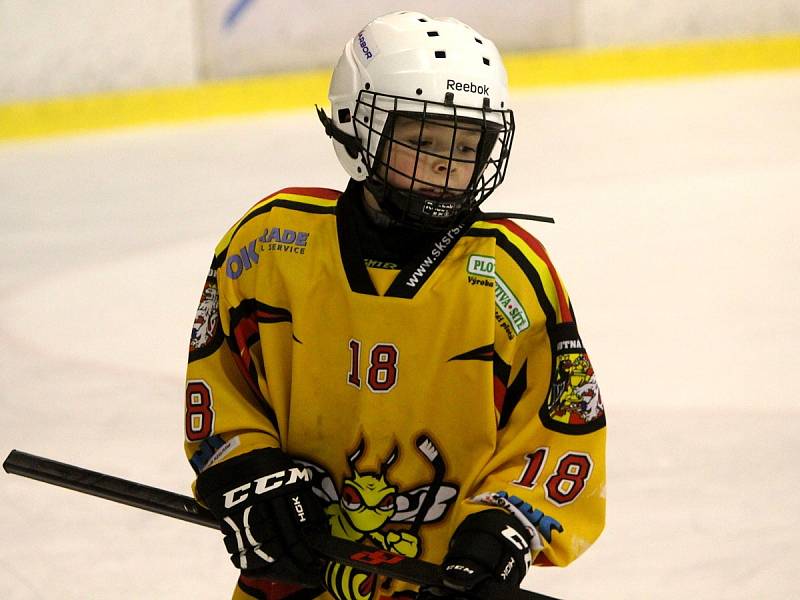 Hokejové mistrovské utkání krajské ligy mladších žáků: SK Sršni Kutná Hora - HC Benátky nad Jizerou 2:5 (1:1, 1:2, 0:2).