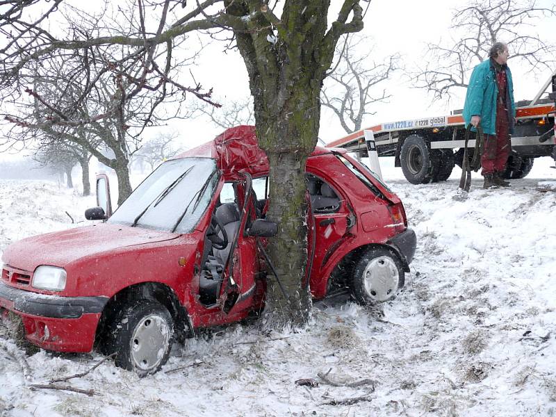 Dopravní nehoda u Malešova