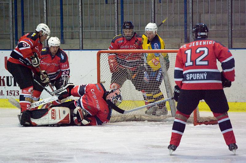 Z utkání K. Hora - Jesenice 10:3, neděle 5. října 2008