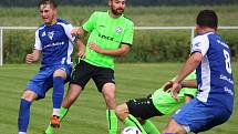 Letní fotbalová příprava: Hlízov - Vlašim B 5:2 (2:0).