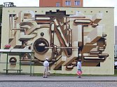 První ročník streetart festivalu v Kutné Hoře. Archivní foto ze srpna 2017.