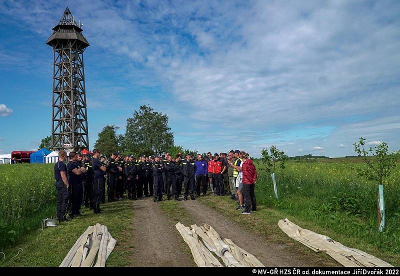 Z hasičské soutěže TFA Bohdanka.