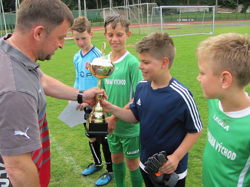 Z krajského finále okresních fotbalových výběrů v Čáslavi, kategorie U11.