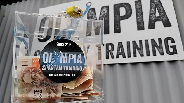 Olympia Spartan Training Kutná Hora začal plnit kasičku za lednovou běžeckou výzvu.