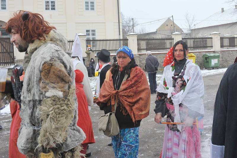 V Malešově se konal tradiční masopust