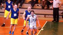 18. kolo basketbalové KP 1: Kutná Hora - Mělník 69:68, 29. ledna 2012.