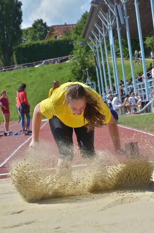 Městské hry v Kutné Hoře, Atletika SKP Olympia - 16. června 2014