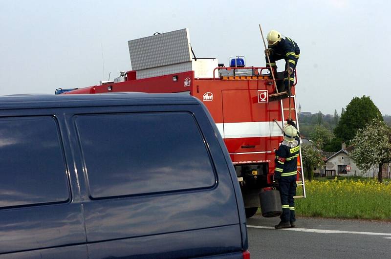 Smrtelná nehoda u Kalabousku