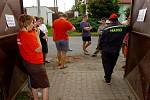 Močovičtí hasiči vezou pomoc do Jižních Čech