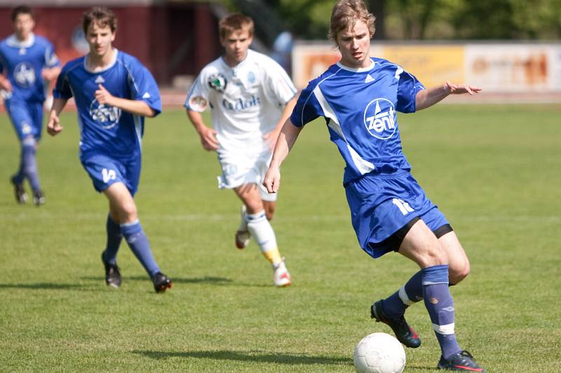 Z utkání divize dorostu st. dor. Čáslav - Ml. Boleslav B 0:2, sobota 9. května 2009