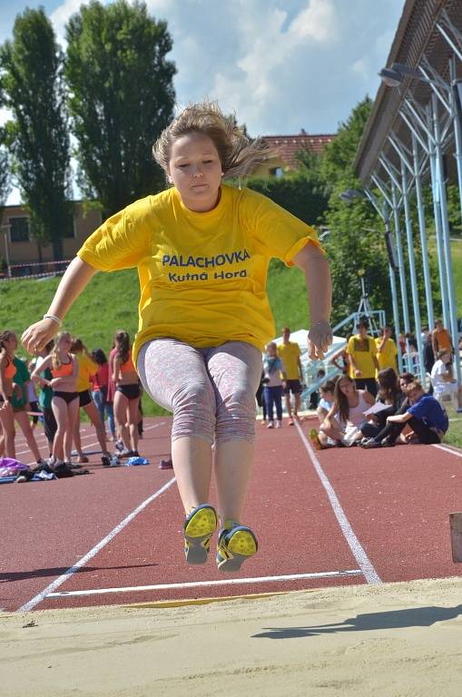 Městské hry v Kutné Hoře, Atletika SKP Olympia - 16. června 2014