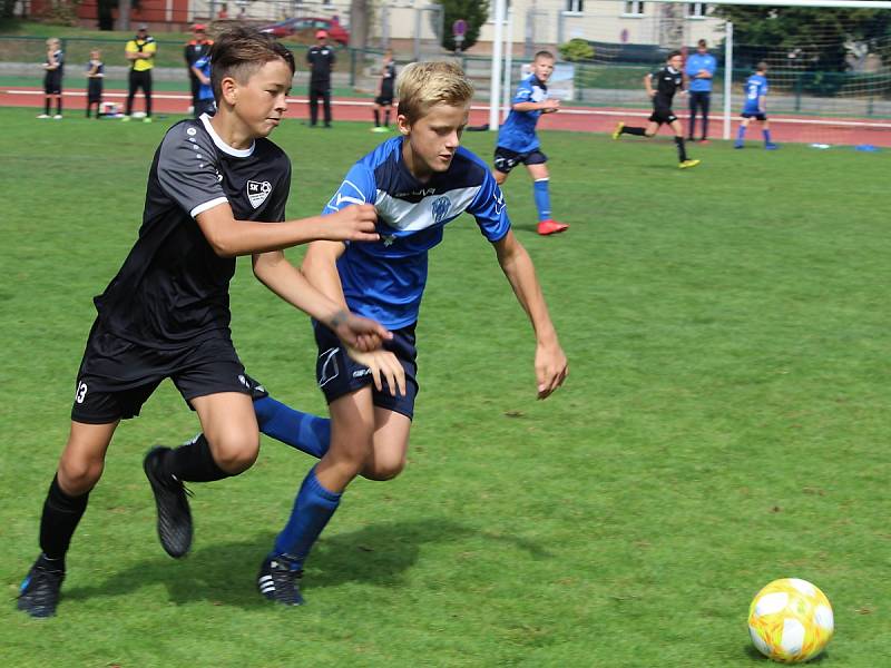 Česká fotbalová liga mladších žáků U12: FK Čáslav - SK Vysoké Mýto 2:9.