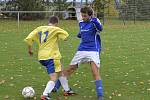 Utkání 7. kola okresního fotbalového přeboru: Zbraslavice - Sázava B 2:3.