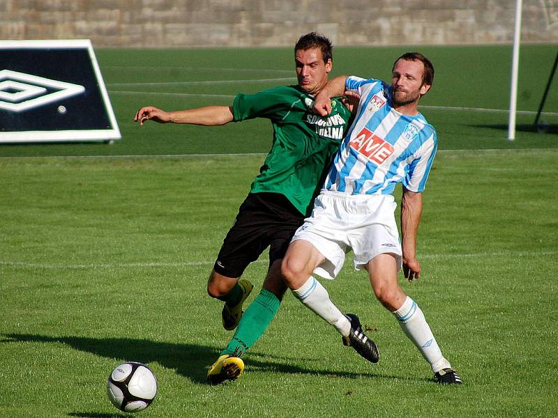 3. kolo II. ligy: Zenit Čáslav - Baník Sokolov, 15. srpna 2010.