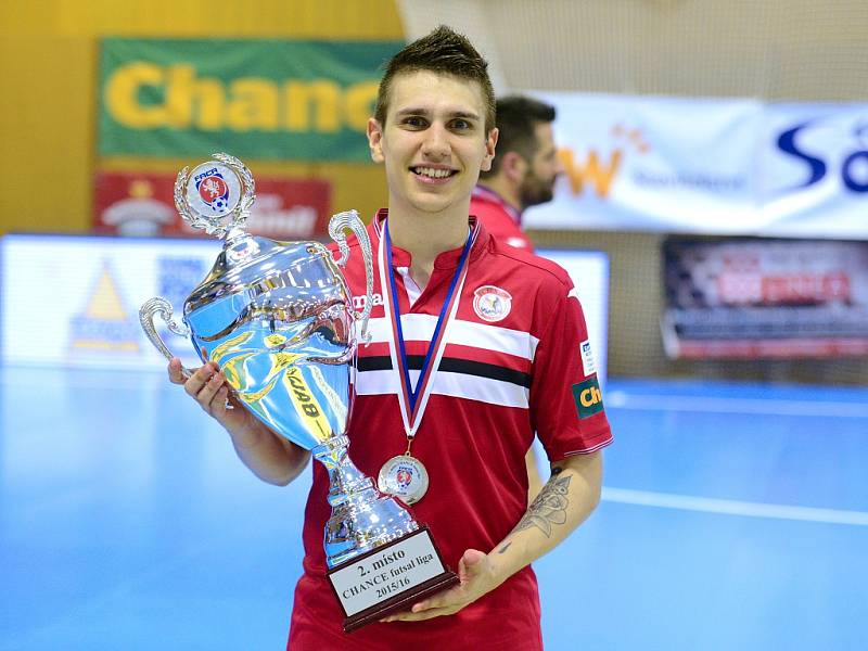 III. zápas finále play off CHANCE futsal ligy: FK ERA-PACK Chrudim - FC Benago Zruč n. S. 7:5 (5:2), 29. května 2016.