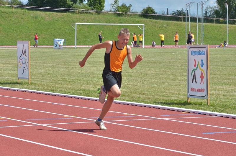 Městské hry v Kutné Hoře, Atletika SKP Olympia - 16. června 2014