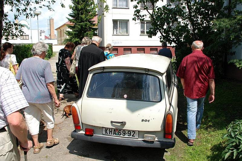 Setkání u příležitosti rekonstrukce památníku Matouše Ulického v Čáslavi.