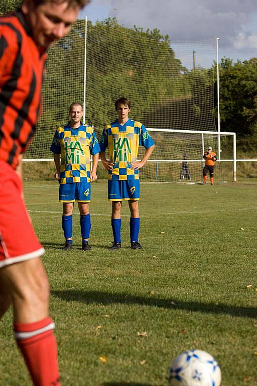 Fotbal OP: Kaňk - K. Hora B 3:2, sobota 29. srpna 2009