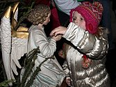Půlnoční mše pro děti se konala tradičně v sobotu odpoledne v kostele sv. Jakuba v Kutné Hoře.
