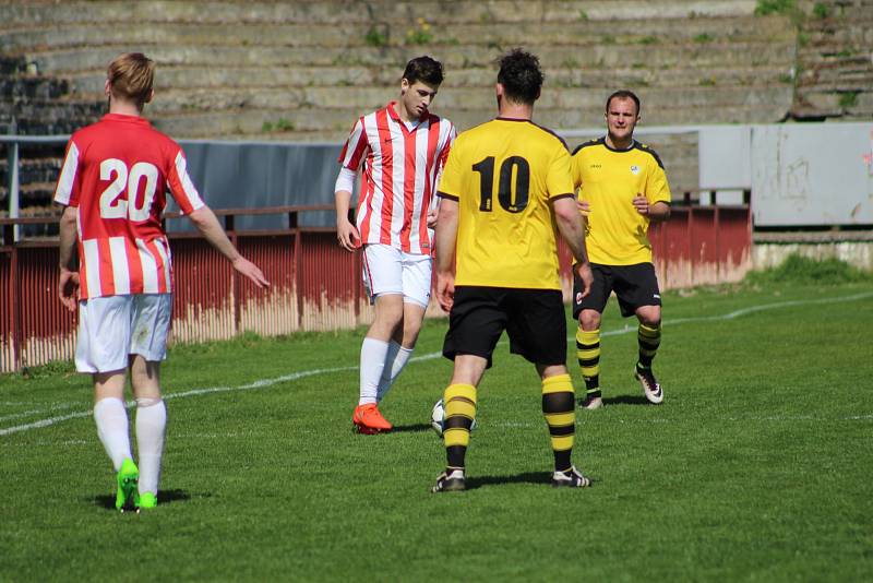 Kutná Hora zaskočila Vysoké Mýto a zvítězila 2:1